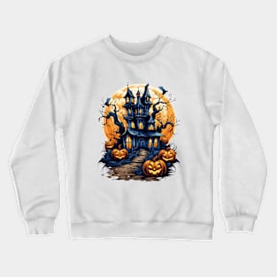 Haunted House Crewneck Sweatshirt